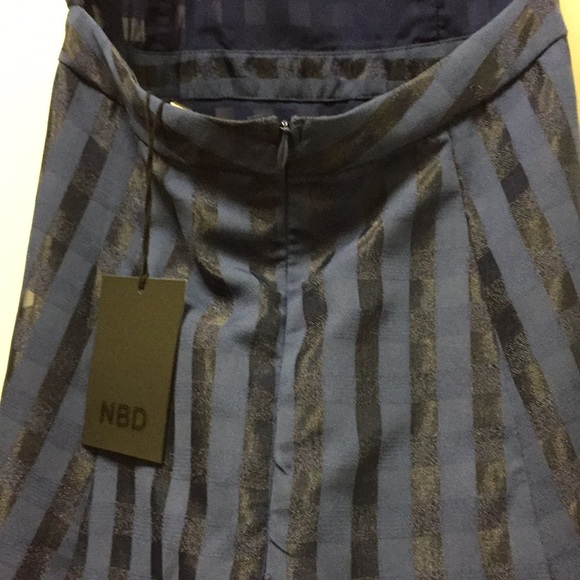 NBD Open Back Sapphire Blue Cocktail Dress - Picture 3 of 4